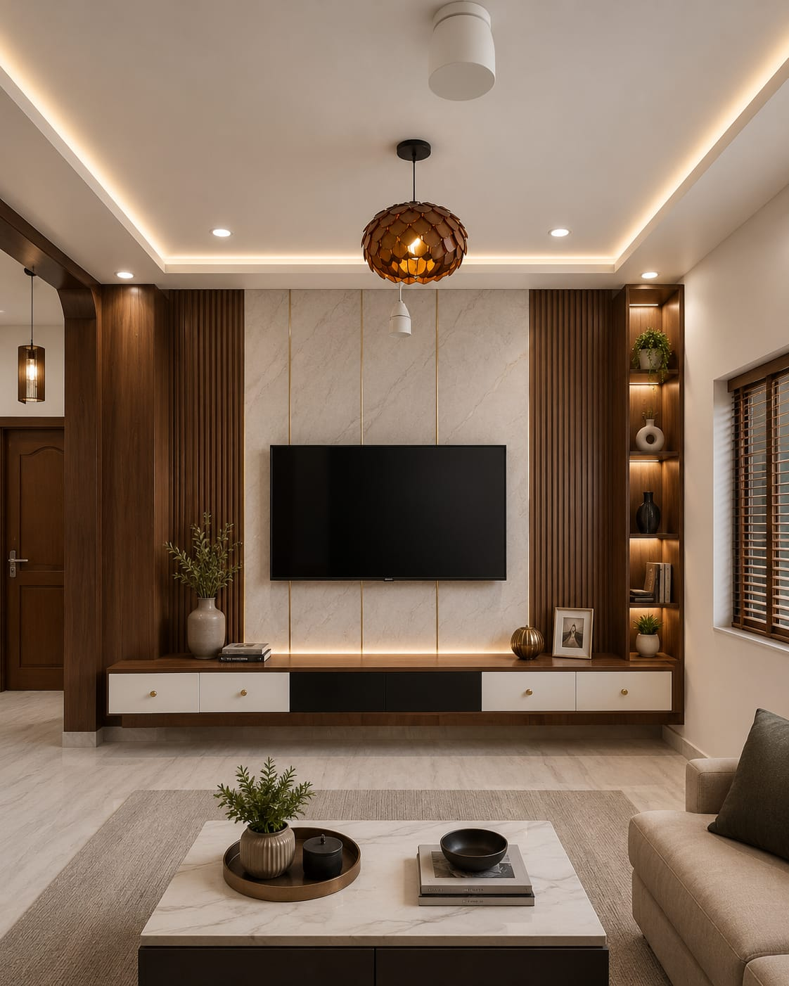 Living TV Unit